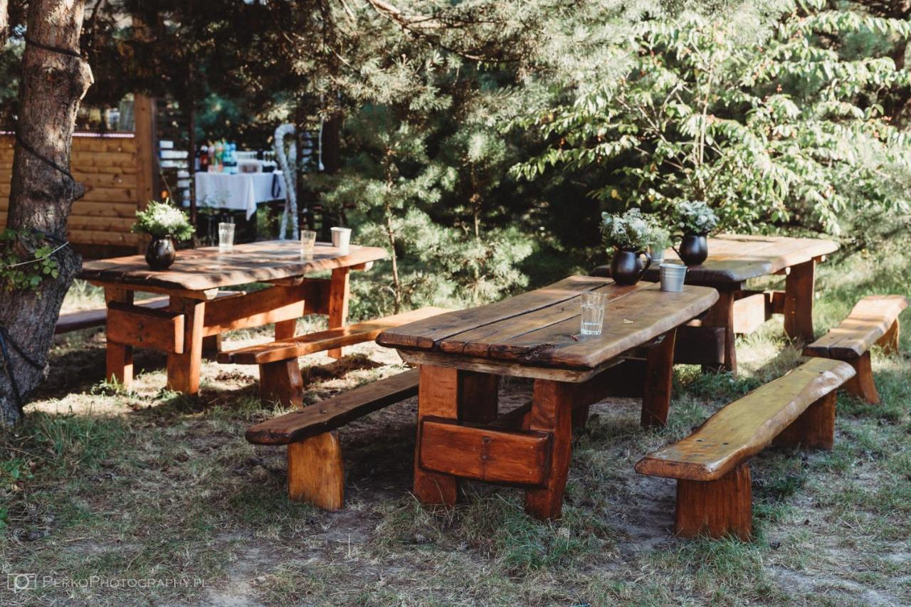 Miodowy Zakatek Caloroczne Domki I Pokoje Przy Suntago, Deepspot, Pyszne Sniadania, Grill, Ognisko Mszczonow Bagian luar foto